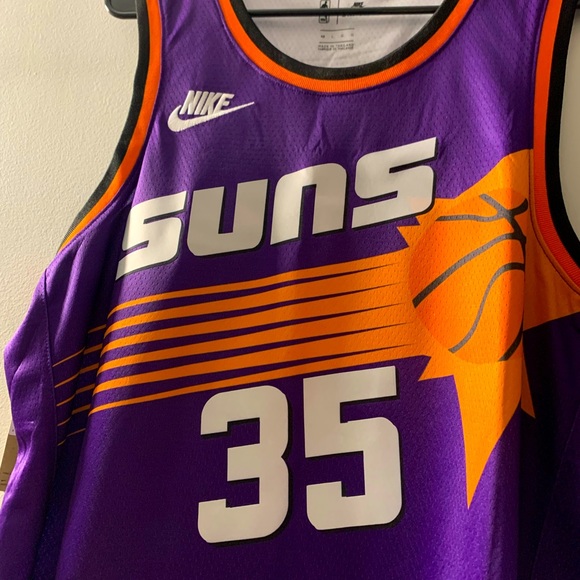 Phoenix Suns Jersey Kevin Durant #35 Nike Throwback 2022-2023 Sunburst - Picture 2 of 4